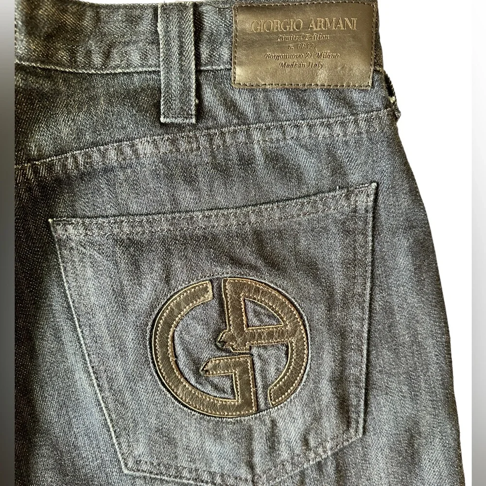 Limited Edition: Giorgio Armani Big White Platinum Plate (Size: 34 by 39.5)